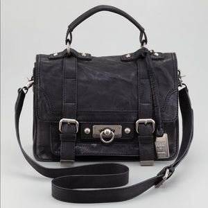 Frye Cameron Black Small Satchel